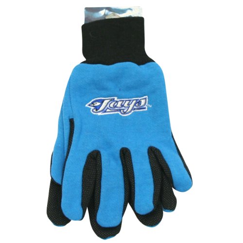 Toronto Blue Jays Jersey Gloves (One Size Fits Most Ages 16+)