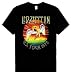 Led Zeppelin US Tour 1975 T-shirt Swan Song black tee Image