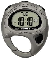 Dakota - Digital Compass, Titanium Finish
