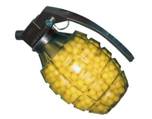 TSD Tactical 800 Count Grenade Feeder Plastic White Airsoft BB's (0.20g, 6mm)