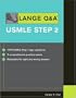 Lange Q&A: USMLE Step 2 (Lange's Review for the USMLE Step 2)