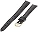 Timex Women's Q7B786 Padded Calfskin 12mm Black Replacement Watchband