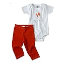 Kee-Ka Honey Bunny Short Sleeve Bodysuit & Leggings Size 6-12Mos