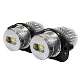 06-08 BMW E90 4DR 6W SMD Angel Eye Halo Bulbs with Canbus - 7000K White by Dash Z Racing