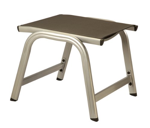Kettler Basic Plus Hocker ch/moc. Gest.champ./Textil.mocca Preisvergleich