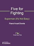 Superman (It's Not Easy) Sheet Music (Piano/Vocal/Chords)