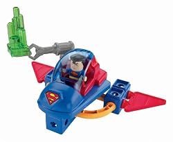 Fisher-Price TRIO DC Super Friends Superman and Space Sled