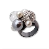 Beyond Rings Calisto Pearl Cluster Gunmetal Cocktail Ring, Size 7 41Pug8baBhL. SL160 Beyond Rings Calisto Pearl Cluster Gunmetal Cocktail Ring, Size 7