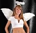 Halloween Costume Accessories Heaven Sent Angel Wings and Marabou Halo Party Theme Accessory Kit