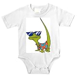 Onesie with reptile, sunglasses, animal, lizard