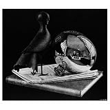 (22x26) M.C. Escher (Still Life with Sphere) Art Poster Print