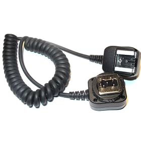 Maxsima - Compatible OC-E3, 1.0 meter, TTL Off Camera Shoe Cord Cable for Canon 580EX 580EXII 430EXII, Canon EOS 1D, 5D, 5D Mkii, 7D, 10D, 20D, 30D, 40D, 50D, 60D Etc..