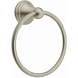 Moen DN8486BN Preston Inspirations Towel Ring, Brushed Nickel