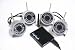 TransTech Wireless Four Camera Security DVR System