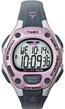 Timex Women's Ironman T5K020 Grey Resin Quartz Watch with Digital Dial