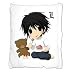 DEATH NOTE - Chibi L Lawliet Kissen 35 x 30 Kissenkern + Bezug (Cushion Pillow)