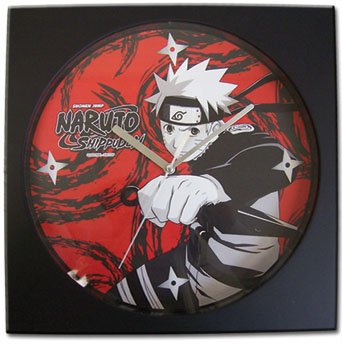 Naruto Shippuden: Naruto Kunai Attack Wall Clock