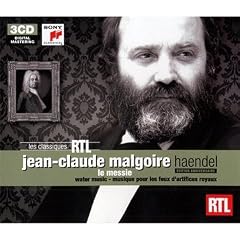 Le Messie / Water Music / Musique pour les feux d'artifices royaux (Coffret 3 CD)
