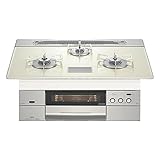 NORITZ N3WL5PWASJSTES-LP パールゴールド S-Blink ADVANCE [ビルトインガスコンロ(プロパン用/左右強火力/75cm)]