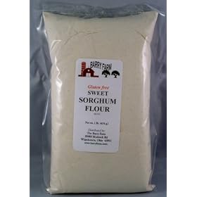 Sorghum Flour, Sweet White, 1 lb.