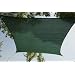 Titan 12 FT X 12 FT Square Sun Shade Sail (3.6m X 3.6m) Shading Canopy ~ Green Color