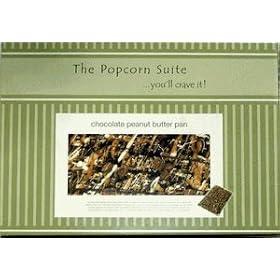 Chocolate and Peanut Butter Popcorn Gift Tray by Popparazzi Gourmet Popcorn