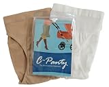 Classic C-Panty 2 Pack After Cesarean Undergarmet, Large 12-16