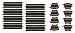 Carrera 61614 -Go!!!- Extension Set 3, 16 Pieces