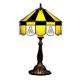 Stained Glass Table Lamp 16 Appalachian State University Mountaineers