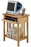 Mission-style 26w Computer Desk With Shelf