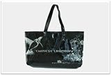 Chinese Laundry Double Strap Tote Handbag – Satin Black