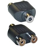 AKSHAJ™ Best Quality 3.5mm Stereo Jack Female to 2 RCA Female Audio Converter Connecter Adapter RS.139.00 (72.00% Off) - Amazon