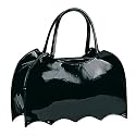 HB-115-2 Blk Pat Bat Bag
