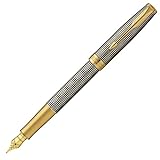 PARKER パーカー 万年筆 プリミエ カスタム ブラック＆シルバー ST XF