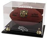 Denver Broncos Golden Classic Deluxe Football Display Case