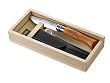 Opinel-Messer, Gr��e 8, nicht rostfrei, Etui, in Holzbox