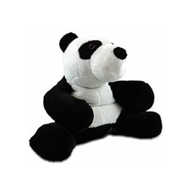 Cuddly Creatures Panda With A Warm Heart - Microwave Heat Pack Wheat Bag Warming Soft Toy Animals