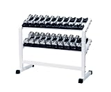 ダンベル+ラックセット 筋トレ ステンレスダンベル+ラックセット1〜10kg (RSS-5500) 筋力トレーニング用ステンレスダンベル1〜10kg+ラックセット RSS
