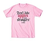 Don't Take Apples From Strangers Retro Novelty - Juvy T-Shirt - Light pink - 7J