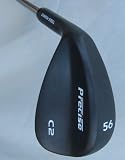 Mens GunMetal LH Sand Wedge Golf Club 56 Degrees Loft Super Spin Model SW Left Handed