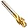 Alvord Polk 307 High-Speed Steel Counterbore, Built-In Pilot, TiN Coating, 1/32" Oversize