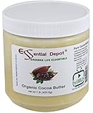 Organic Cocoa Butter - Unrefined - 16 Oz.