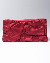 Satin Bow Clutch