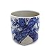 Pine Trees Pattern Raku-yaki Censer (Mon-kohro) - Shoyeido Premium Incense Holder From Japan