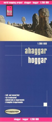 Ahaggar (Hoggar, Algeria) 1:200,000 Travel Map, GPS compatible REISE