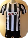 JUVENTUS HOME SOCCER YOUTH SMALL JERSEY & SHORT (FOR 9 TO 10 YEARS OLD) .NEW