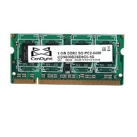 CenDyne 1GB DDR2 RAM PC2-6400 200-Pin Laptop SODIMM by Cendyne