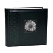 Basketweave Photo Album - Black