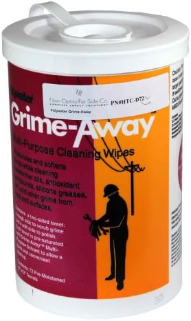 Polywater Grime-Away Multipurpose Cleaning Wipes