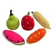 Yellow Label Kids Fruit Rattles (Set of 5)